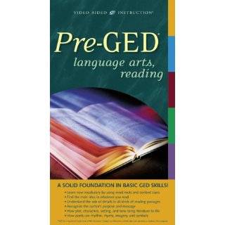 Pre Ged Language Arts Reading [VHS] ( VHS Tape   Apr. 23, 2002)