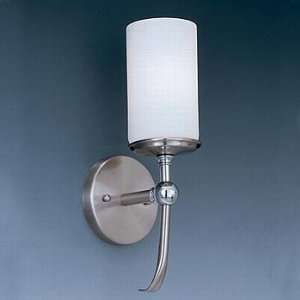  Graceful Satin Platinum Chrome Wall Fixture