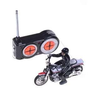  Black Mini Remote Control RC MotorCycle Car Bike 2012 Easy 