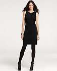 NEW! Ann Taylor Black Ruched Bodice Dress   Size 2 $98  