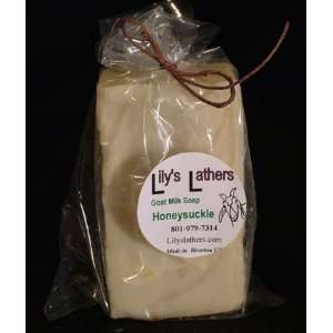  Lilys Lathers Honeysuckle Natural Goat Milk Soap: Beauty