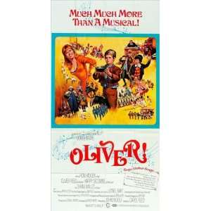  Oliver Poster Movie Insert 14x36 Mark Lester Jack Wild Ron 
