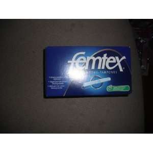  Femtex Tampons, Super Absorbency, 8 Tampons Health 