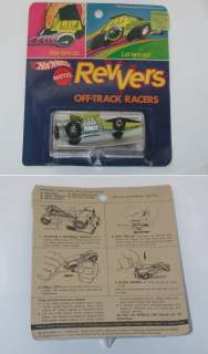Hotwheels Revvers Yellow 1972 Buzzin Bomb BLISTER  
