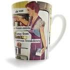 NEW Anne Taintor Mug Cup Funny Retro Fun Gift   NERVOUS