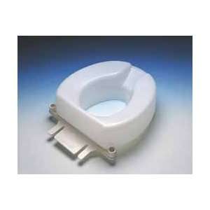  Maddak Soft Tall Ette 4 in. Elevated Toilet Seat with Slip 