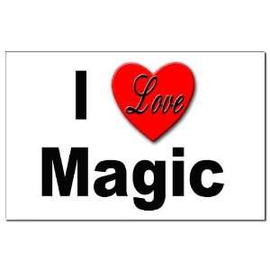  I Love Magic Fantasy Mini Poster Print by  Patio 