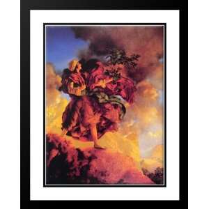  Parrish, Maxfield 28x36 Framed and Double Matted Princess 