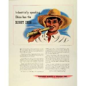   Cane Broad Brimmed Hats Chico Boy   Original Print Ad: Home & Kitchen