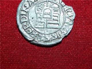 Early Dated 1558 Hungary silver Dinar Mother Child#pt19  