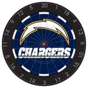    San Diego Chargers NFL Bristle Dart Board: Sports & Outdoors