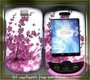 Samsung Smiley T359 Hard snap on Cover Case stunning spring flower 