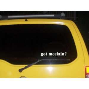  got mcclain? Funny decal sticker Brand New Everything 