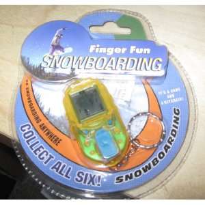    Snowboarding Electronic Handheld Keychain Game: Toys & Games