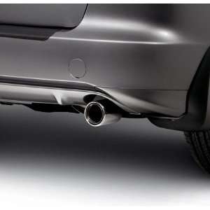   Honda Fit Stainless Exhaust Finisher 2009 2010 2011 2012: Automotive