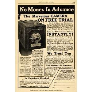   Ad Chicago Ferrotype Free Trial Mandel ette Camera   Original Print Ad