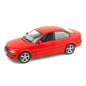  1998 BMW 328I 1/24   Red: Toys & Games