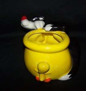 LOONEY TUNES TWEETY/SYLVESTER MUGS AND CANDY BOWL/DISH  