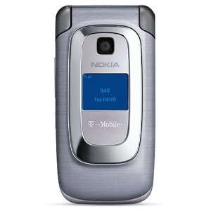    Nokia 6086 Silver Phone (T Mobile) Cell Phones & Accessories