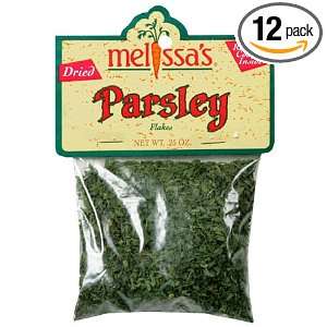Melissas Dried Parsley Flakes, 0.25 Ounce Bags (Pack of 12)