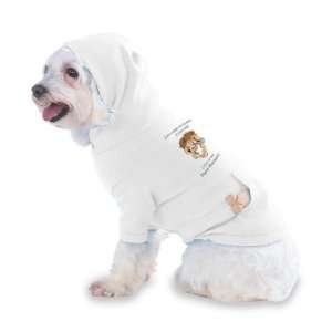   Hoody) T Shirt with pocket for your Dog or Cat XS White