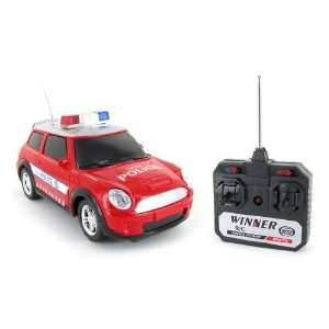  Top Speed Police Mini Cooper Electric Remote Control RTR RC 