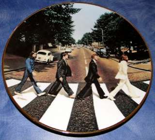 THE BEATLES Abbey Road DELPHI BRADFORD EXCHANGE PLATE  