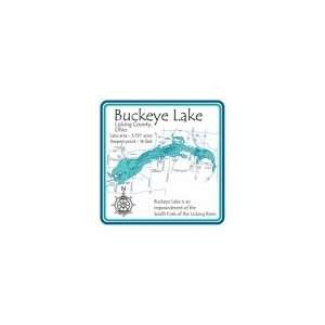  Buckeye Lake Stainless Steel Water Bottle: Sports 
