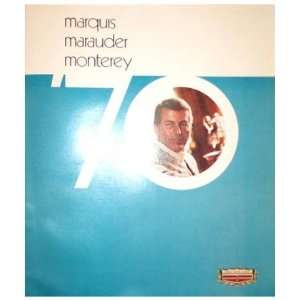    1970 MERCURY MARAUDER Sales Brochure Literature Book: Automotive