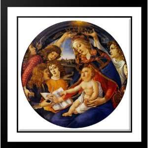  Botticelli, Sandro 28x28 Framed and Double Matted Madonna 
