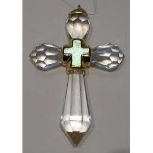 Cross Ornament Made with Swarovski Crystal Everything 