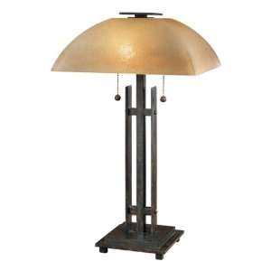  By Minka Lavery  Iron Oxide Finish Accent Lamp: Home 