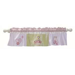  Lambs & Ivy Window Valance in Swan Lake Baby