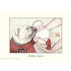  Bulldawg Baptism   Poster by Michael Shirley (19x13)