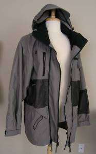 Sunbuster Waterproof Breathable Parka Gray Large  