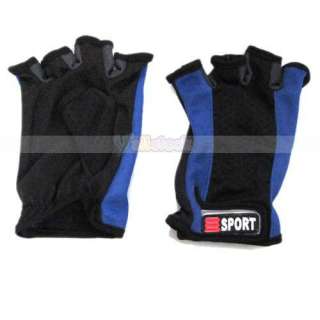 New Breathable 5 HalfFinger Bike Bicycle Cycling Fishing Sport Gloves 