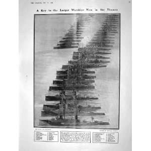   1909 WAR SHIPS RUSSELL ALBION BULWARK GALLIFFET LEWIS