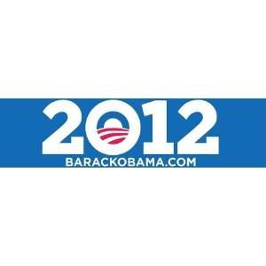  2012   Barack Obama   Bumper Sticker 