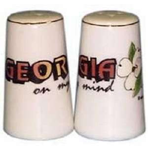  Georgia Salt and Pepper set Set Georgia On Mind Sports 