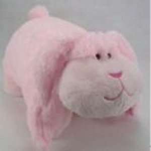  PINK BUNNY PILLOW PET, SLEEPING FRIENDZ BRAND, LARGE 18 