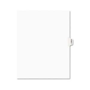  Tab Dividers, Exhibit Y, Letter, White, 25/Pack AVE01395 Electronics