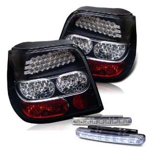  Eautolight 99 06 Vw Golf LED Tail Lights+led Bumper Fog 