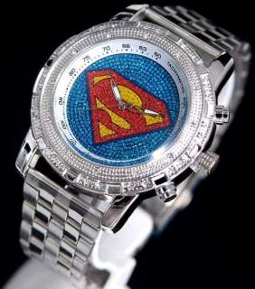 NEW Mens Stainless Steel Watch SUPERMAN  