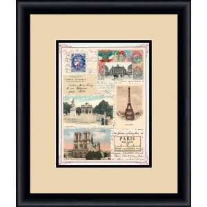  Paris by Susana England   Framed Artwork