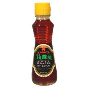 Kadoya   Pure Sesame Oil 5.5 Oz.: Grocery & Gourmet Food