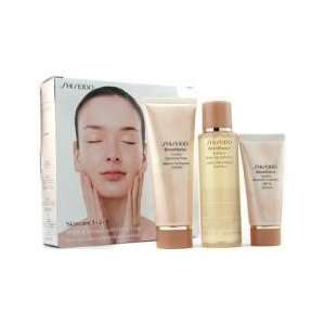 Shiseido Benefiance 1 2 3 Kit Cleansing Foam 75ml + Softener 100ml 