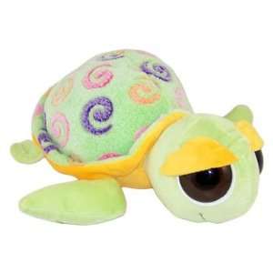     Color Swirls   Big Eye Turtle (Lime Green   12 Inch) Toys & Games