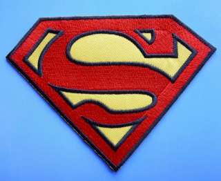 SUPER MAN DC COMIC S SYMBOL CHEST LOGO MOVIE PATCH 5.5  