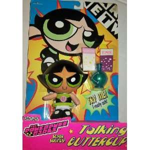  Powerpuff Girls 5 Talking Buttercup (1999): Toys & Games