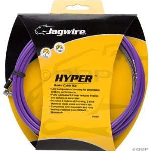 Jagwire Hyper Brake Kit; Purple
